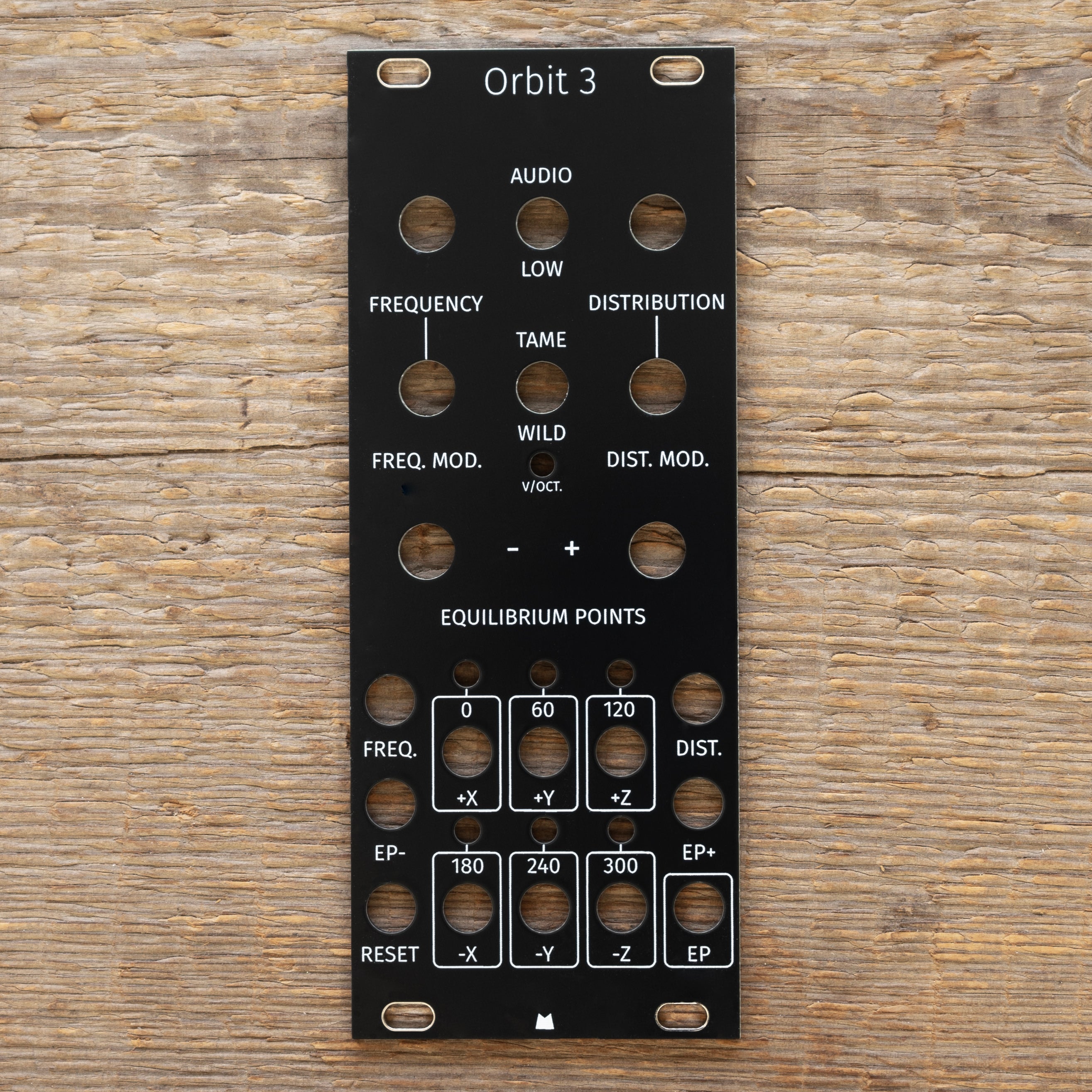 Orbit Panel Orbit 3 black panel – Mörk Modules