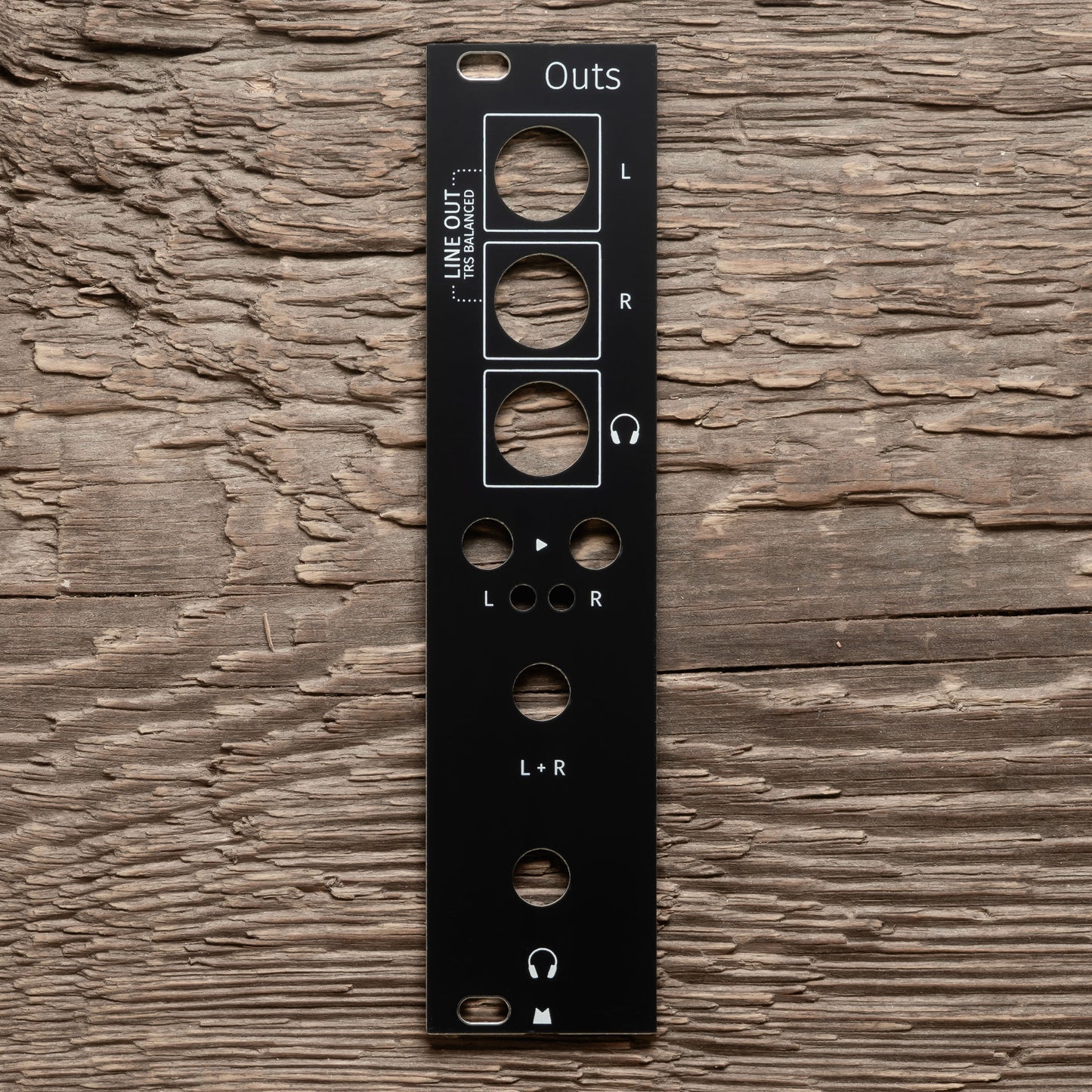 Outs black panel