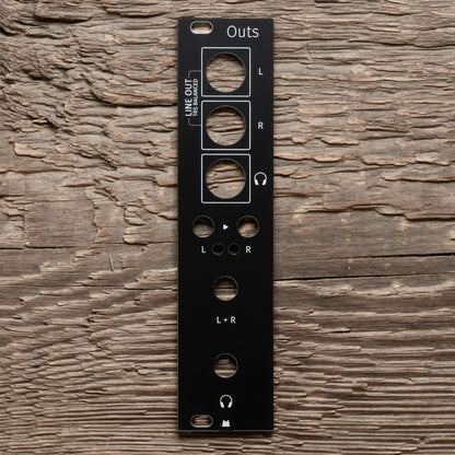Outs black panel