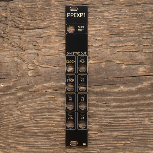 PPEXP1 black & gold panel