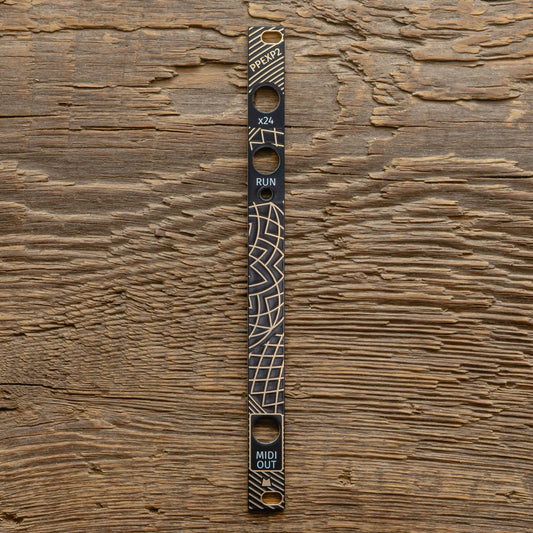 PPEXP2 (PPX2) - Golden Lotus - black & gold panel