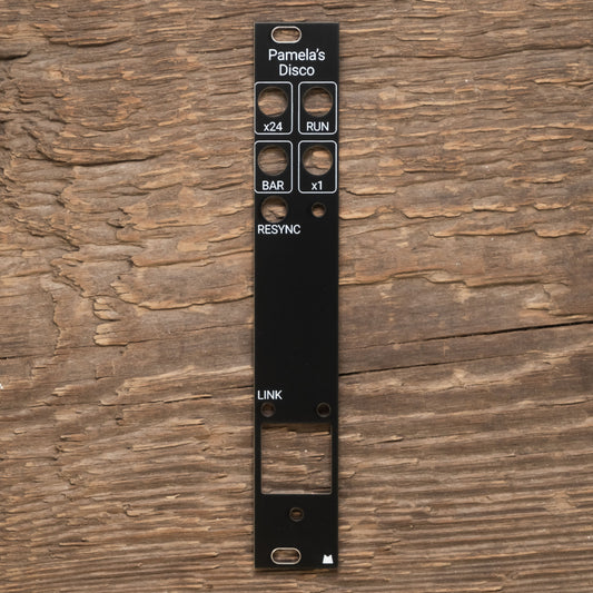 Pamela's Disco black panel