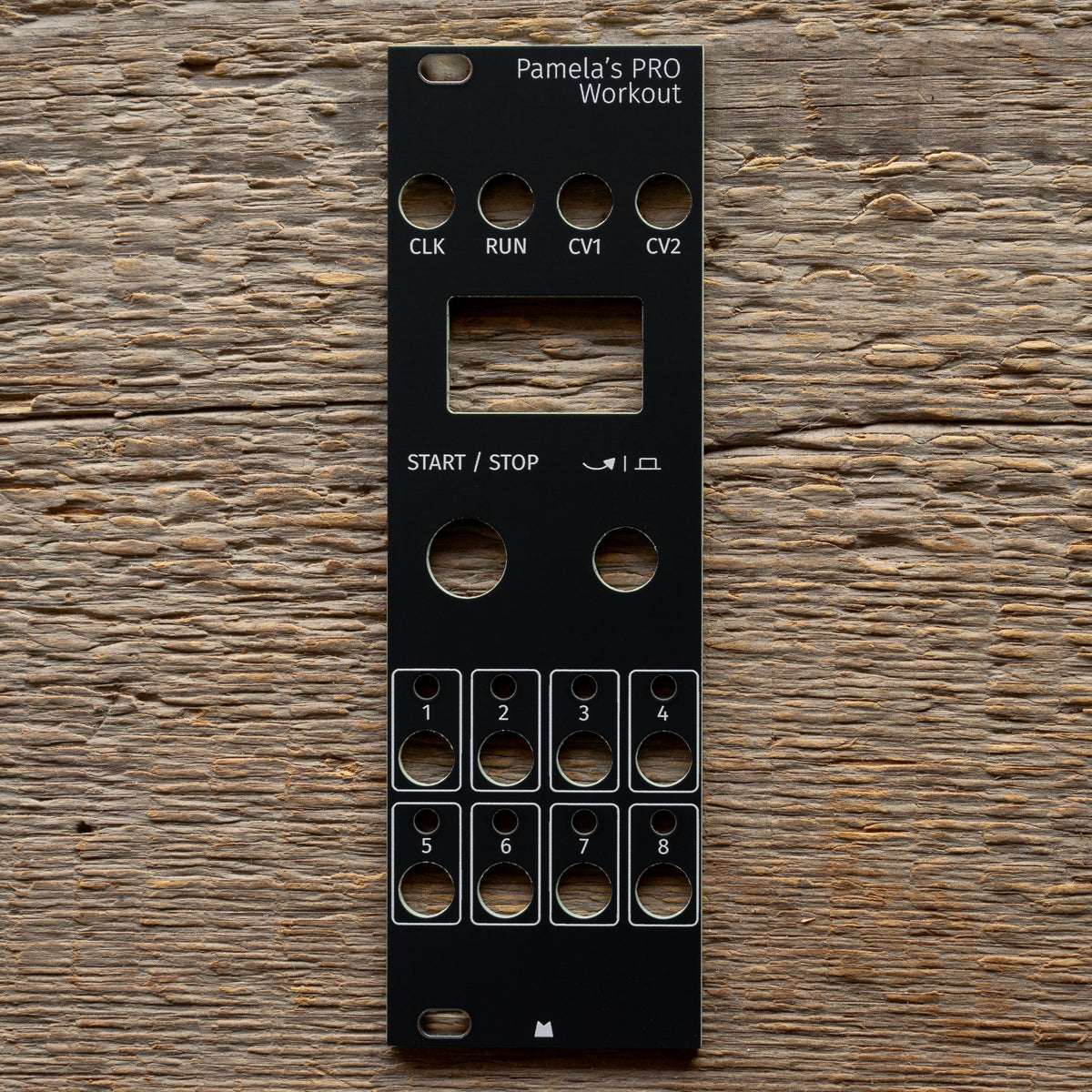 Workoutm Panel Pamela's PRO Workout black panel – Mork Modules