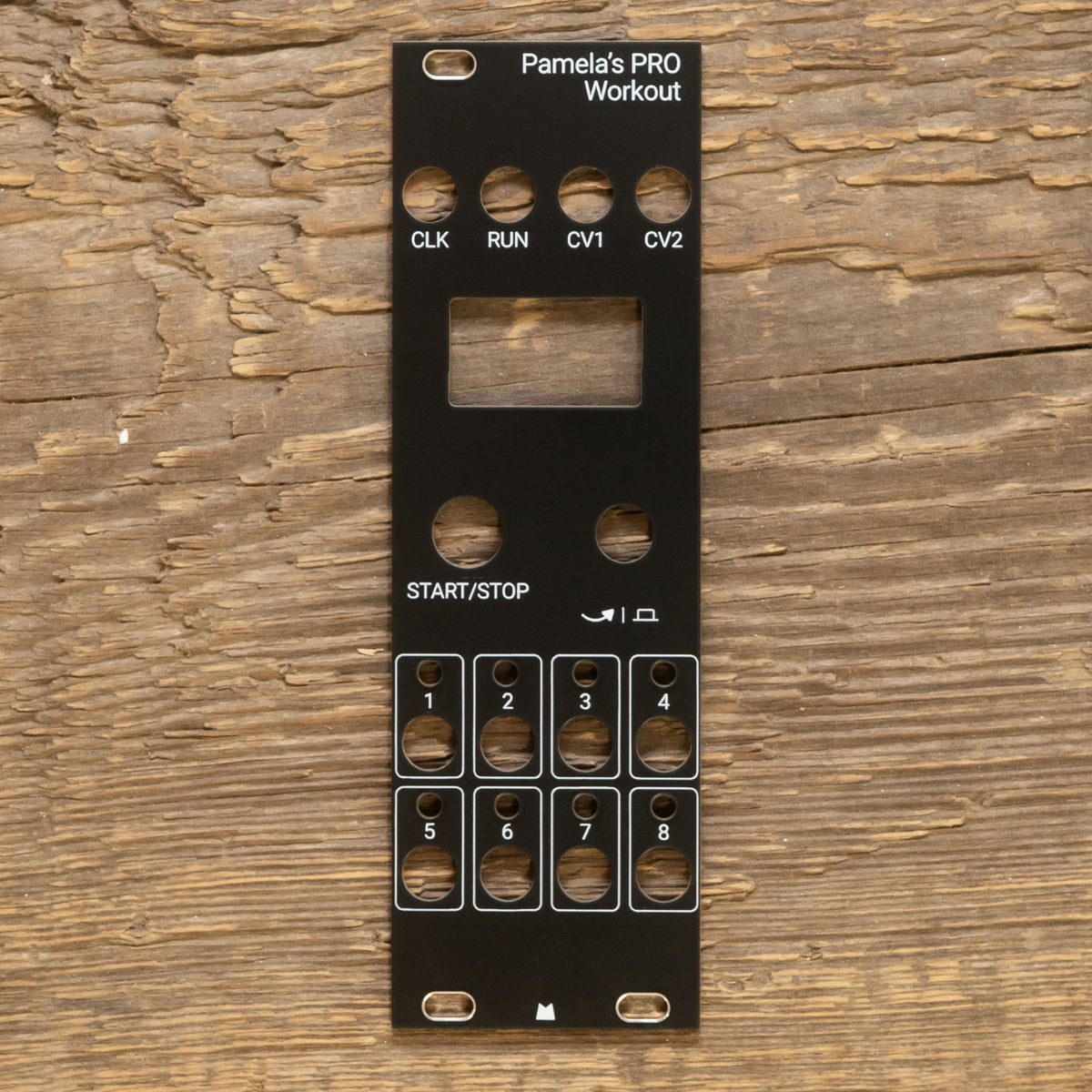 Pamela's PRO Workout black panel