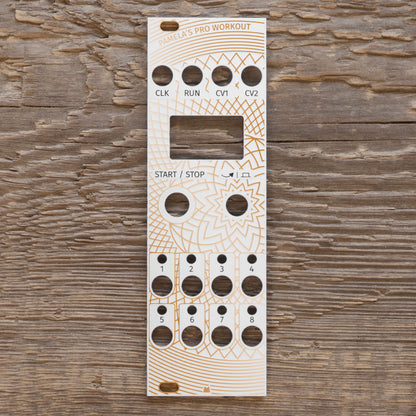 Pamela's PRO Workout - Golden Lotus - white panel