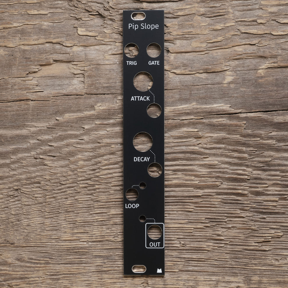 Pip Slope (mk1) black panel – Mörk Modules