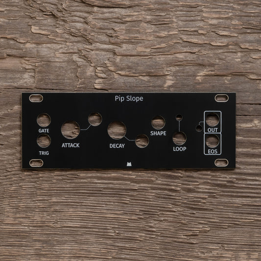 Pip Slope (mk2) - 1U - black panel
