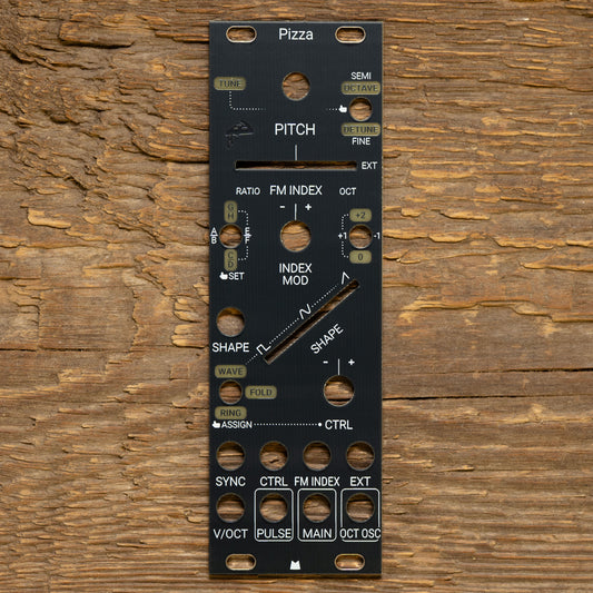 Pizza black panel