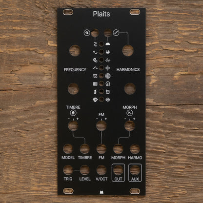 Plaits black panel