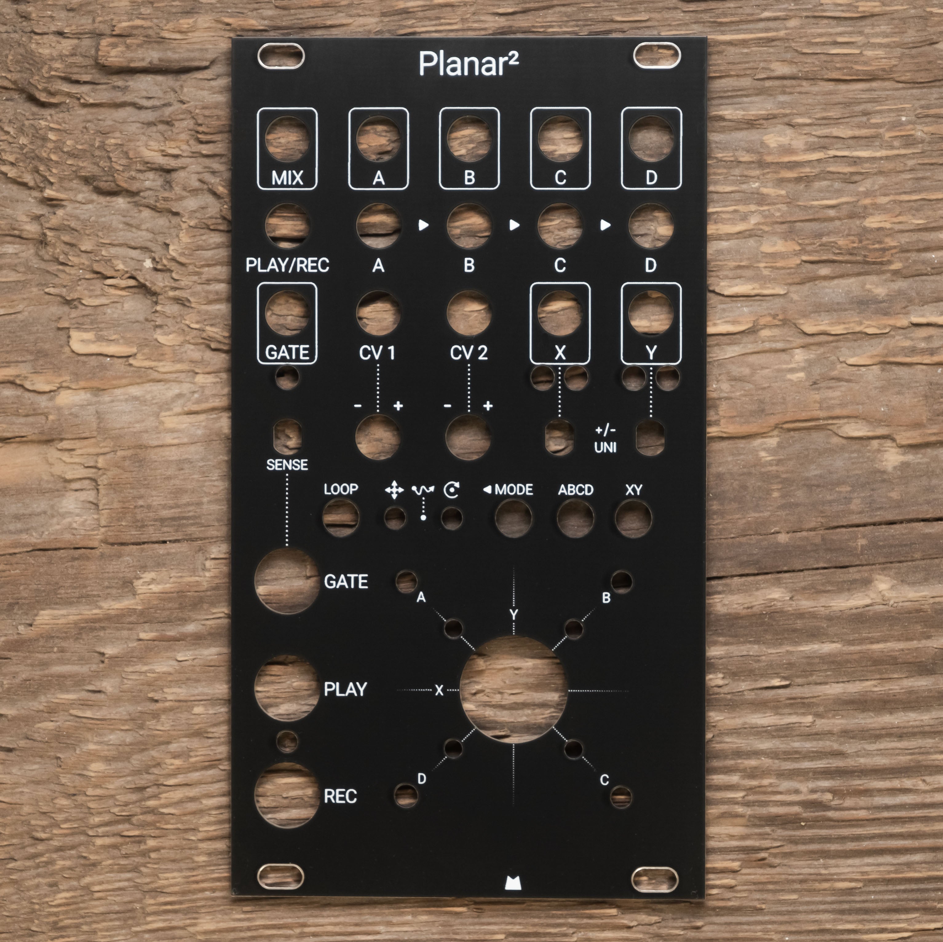 Planar 2 black panel – Mörk Modules