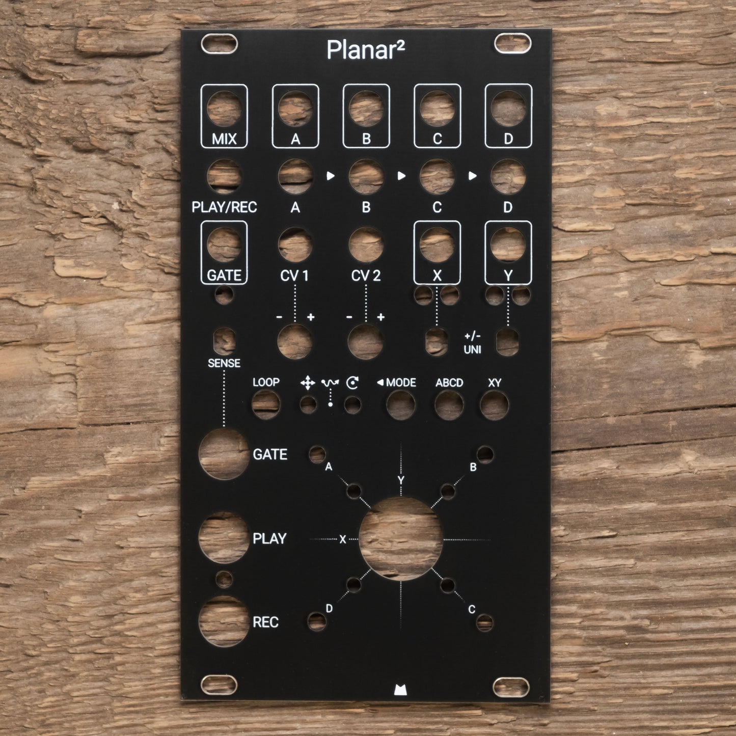 Planar 2 black panel
