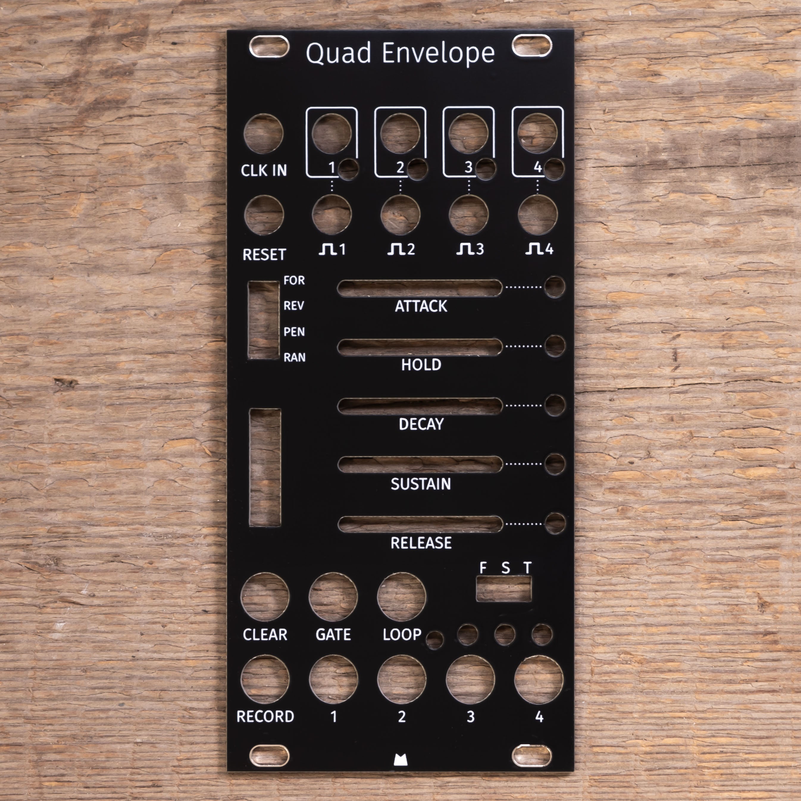 Quad Envelope black panel – Mork Modules