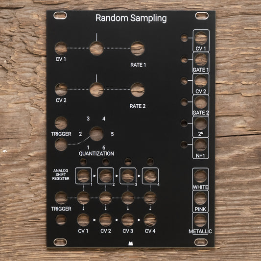Random Sampling black panel