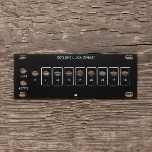 Rotating Clock Divider - 1U - black panel