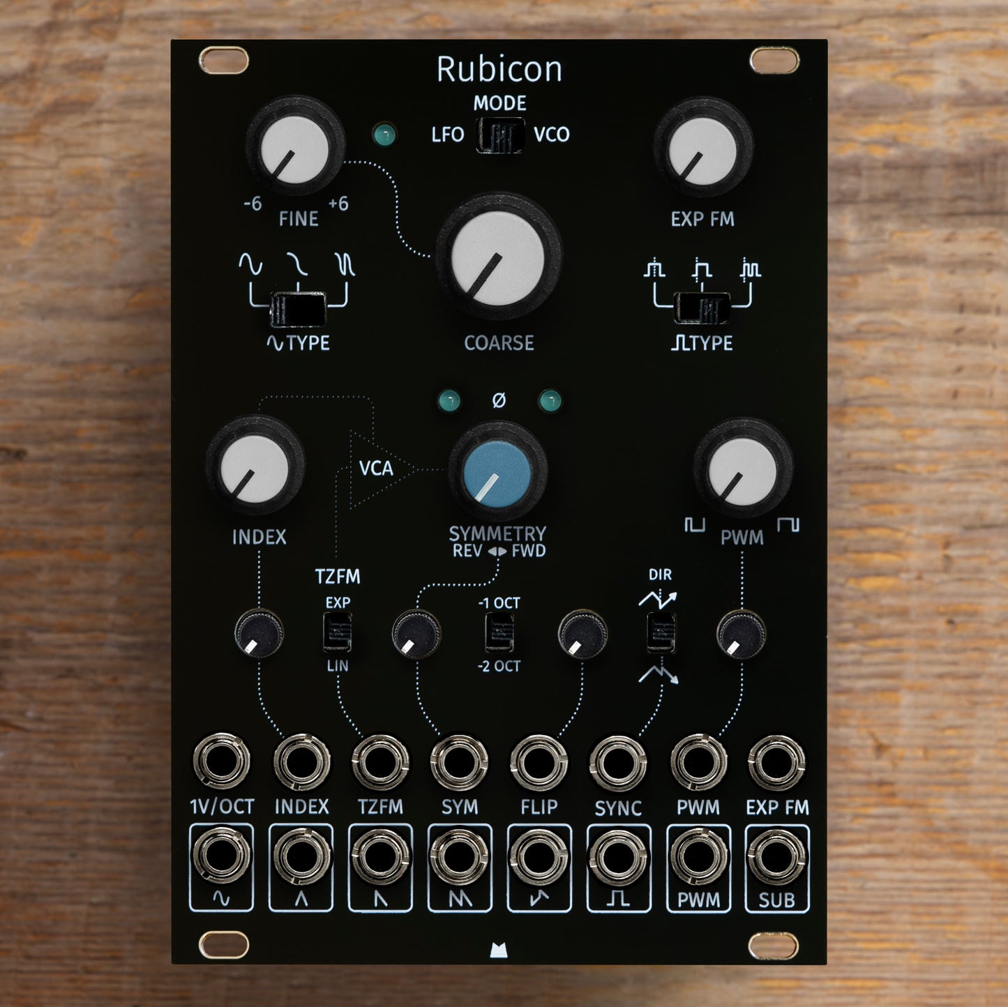 Rubicon black panel