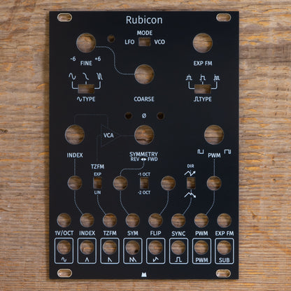 Rubicon black panel