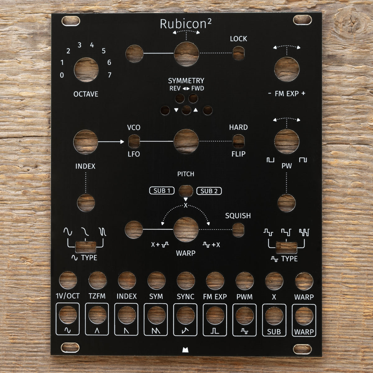 Rubicon 2 black panel – Mörk Modules