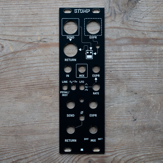 Stomp black panel