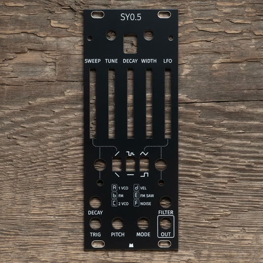 SY0.5 black panel