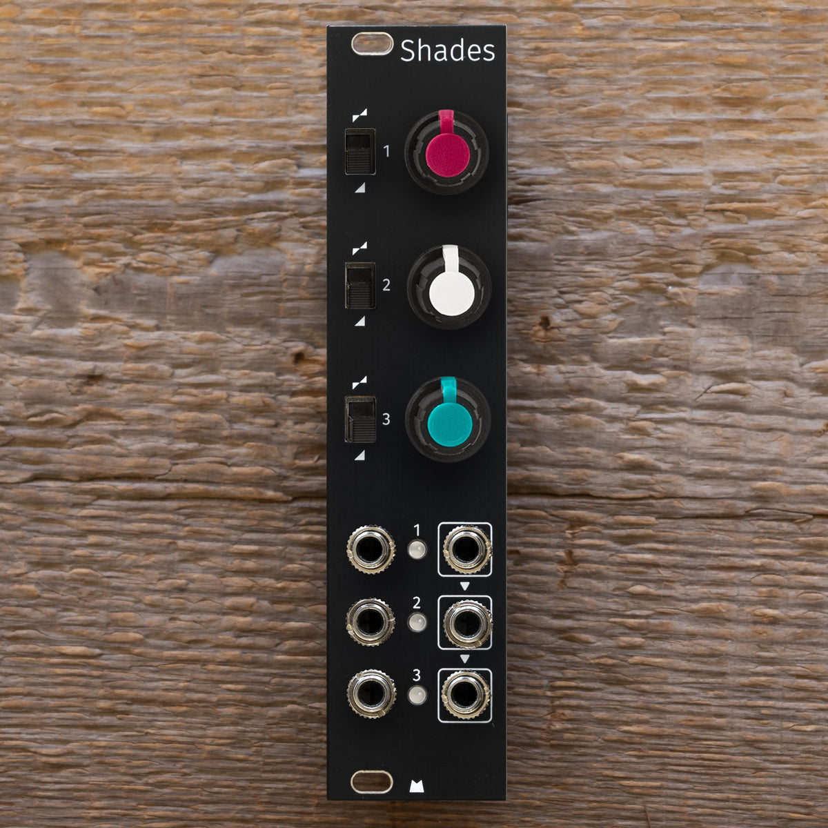 Shades (mk1) black panel – Mörk Modules