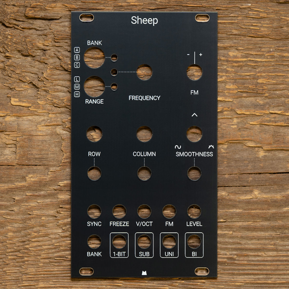 Sheep black panel