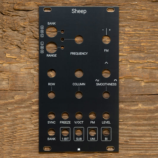 Sheep black panel