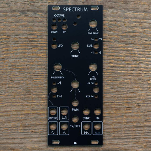 Spectrum black panel