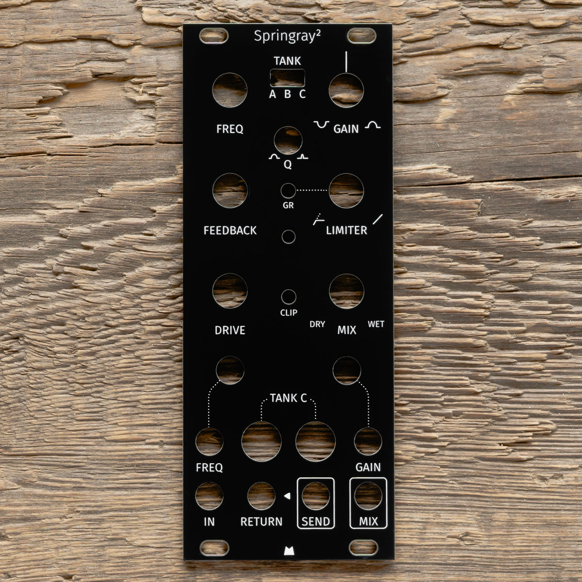 Springray 2 black panel – Mörk Modules