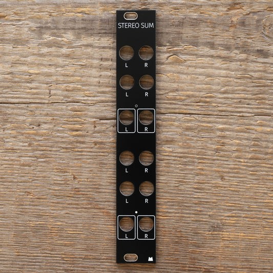 STEREO SUM black panel