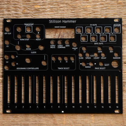Stillson Hammer (mk2) black panel