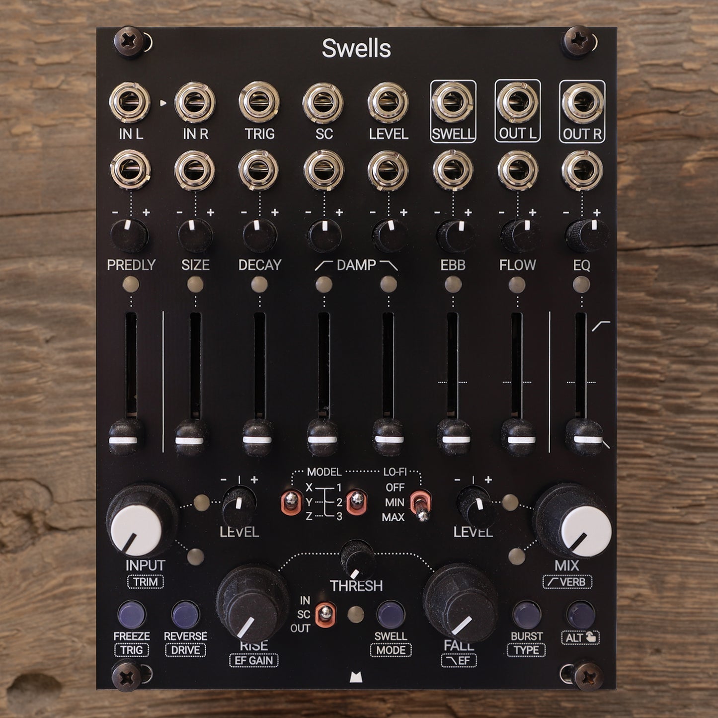 Swells black panel