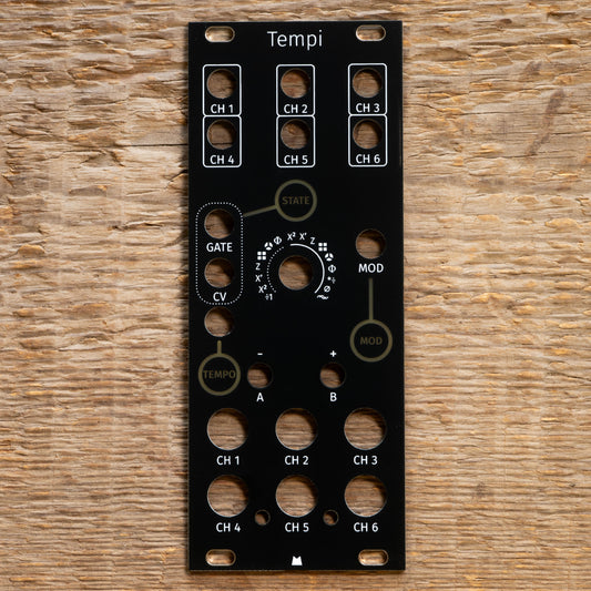 Tempi black panel