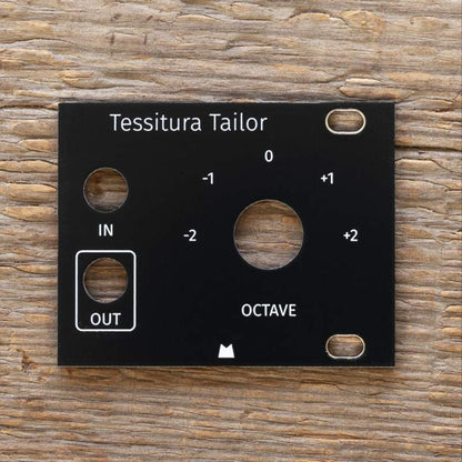 Tessitura Tailor 1U black panel