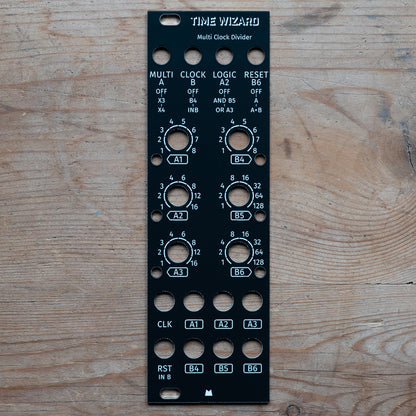 Time Wizard black panel