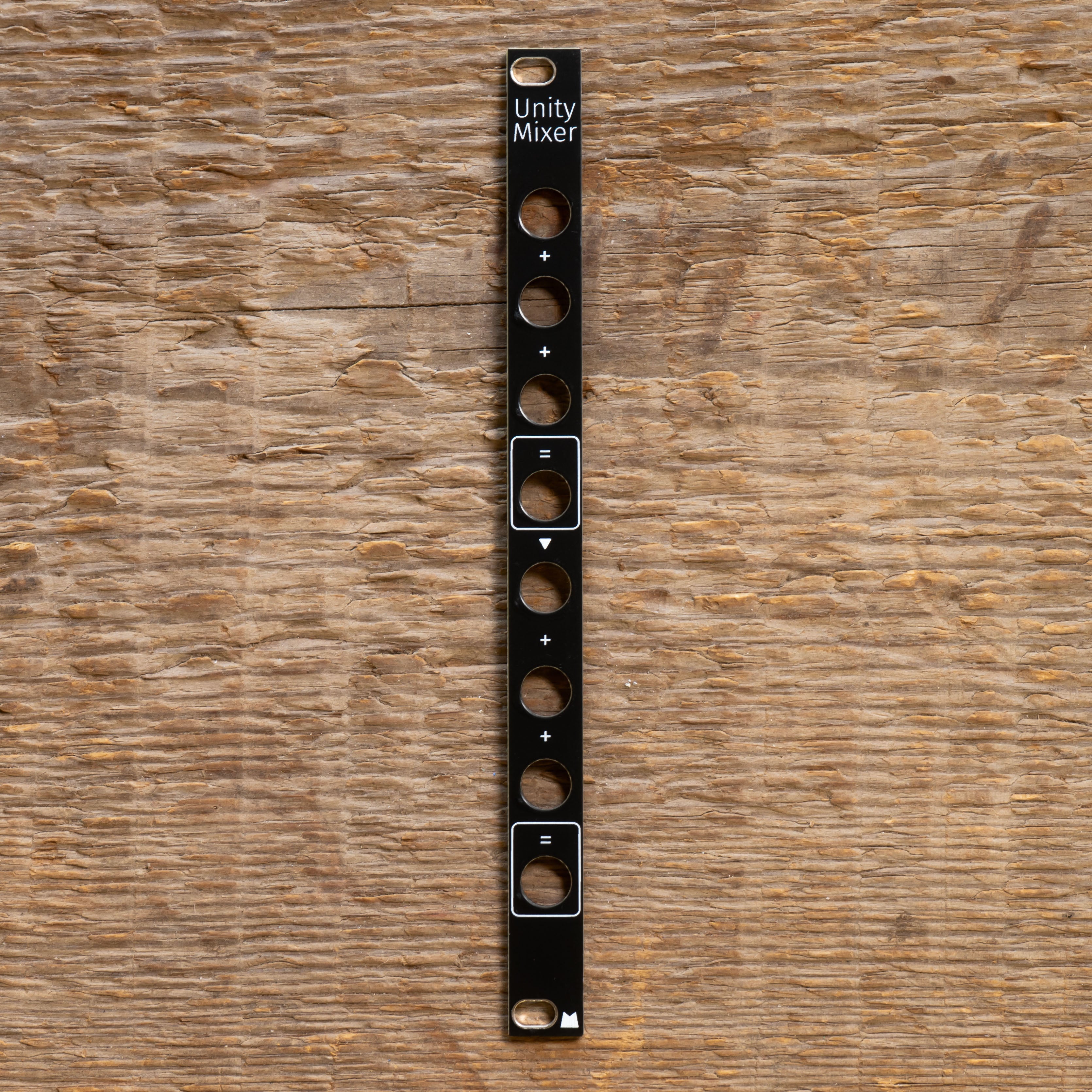 Unity Mixer Panel Unity Mixer (v1) black panel – Mörk Modules
