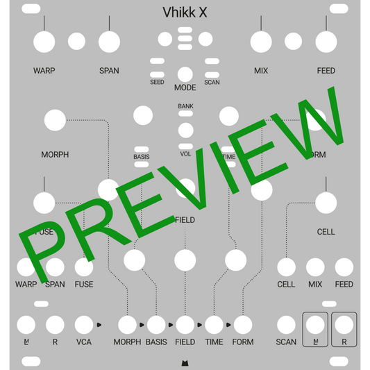 Vhikk X silver panel