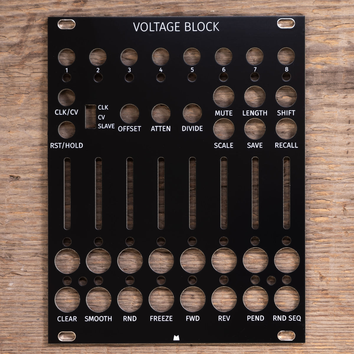 Voltage Block black panel – Mörk Modules
