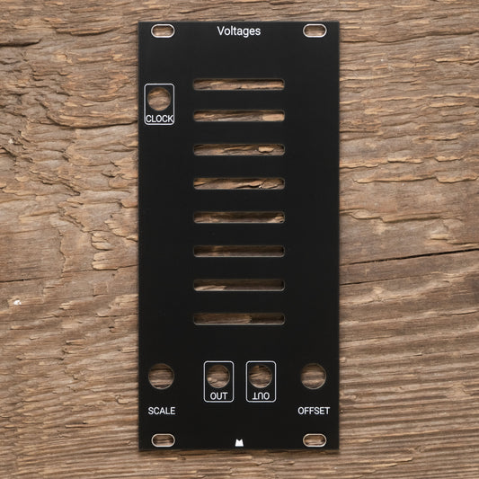Voltages black panel