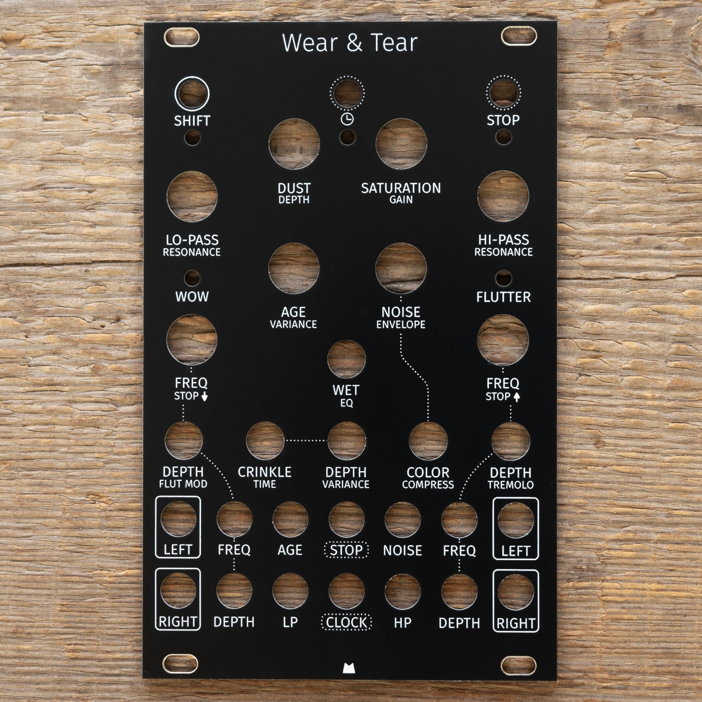 Wear & Tear black panel