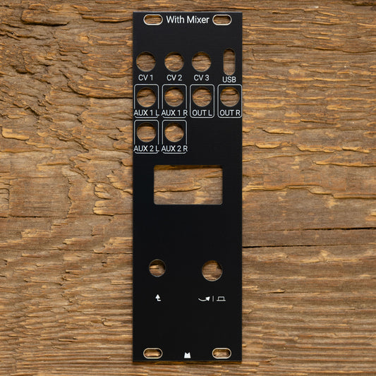 With Mixer black panel