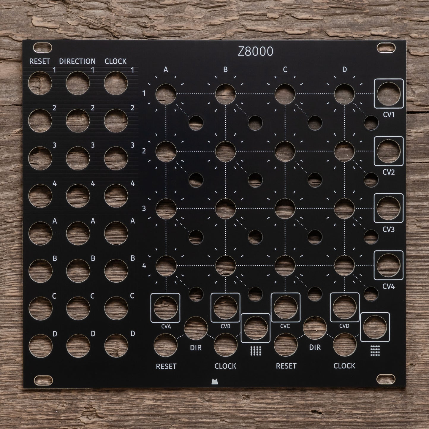 Z8000 (mk1) black panel