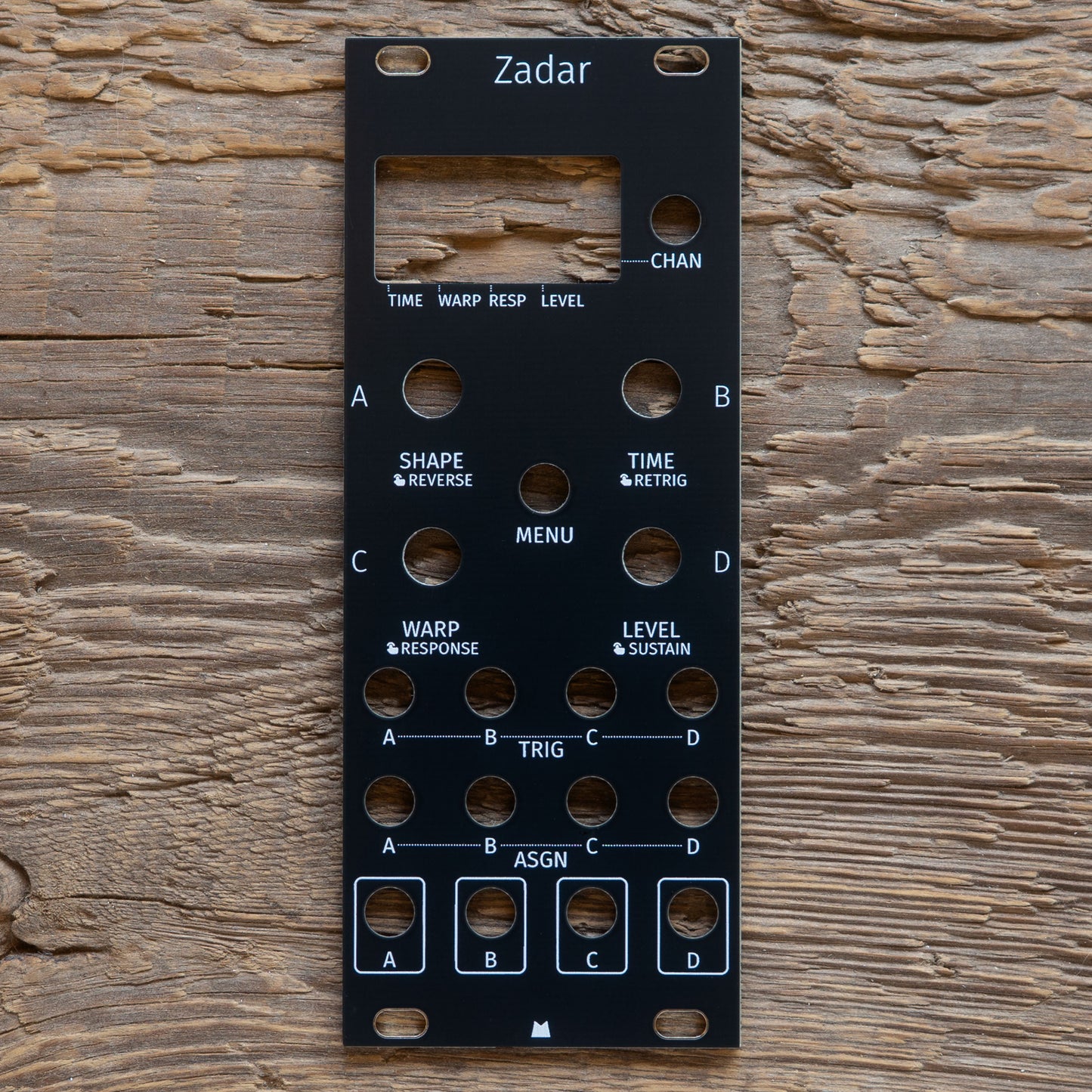 Zadar black panel