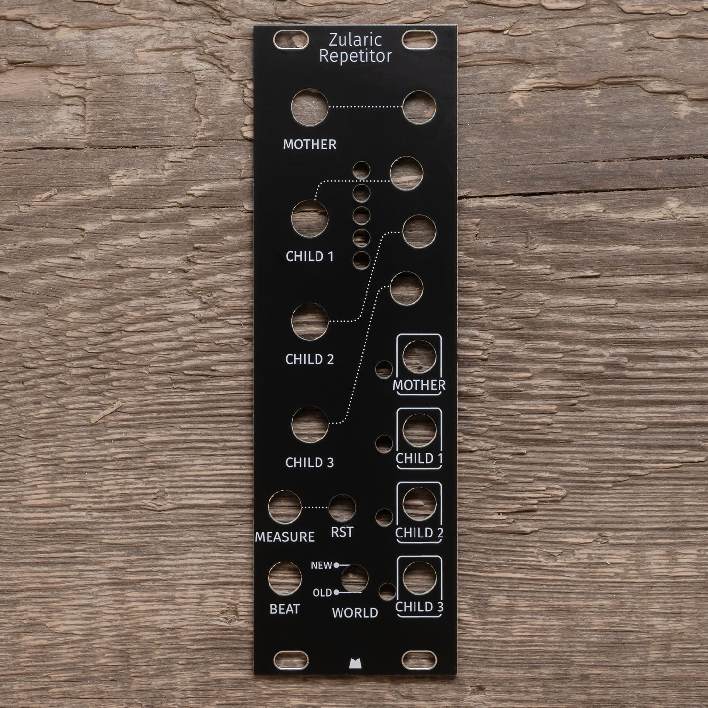 Zularic Repetitor black panel