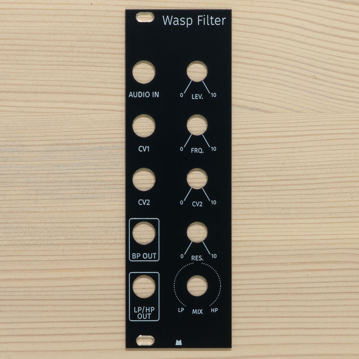 A-124 Wasp Filter black panel