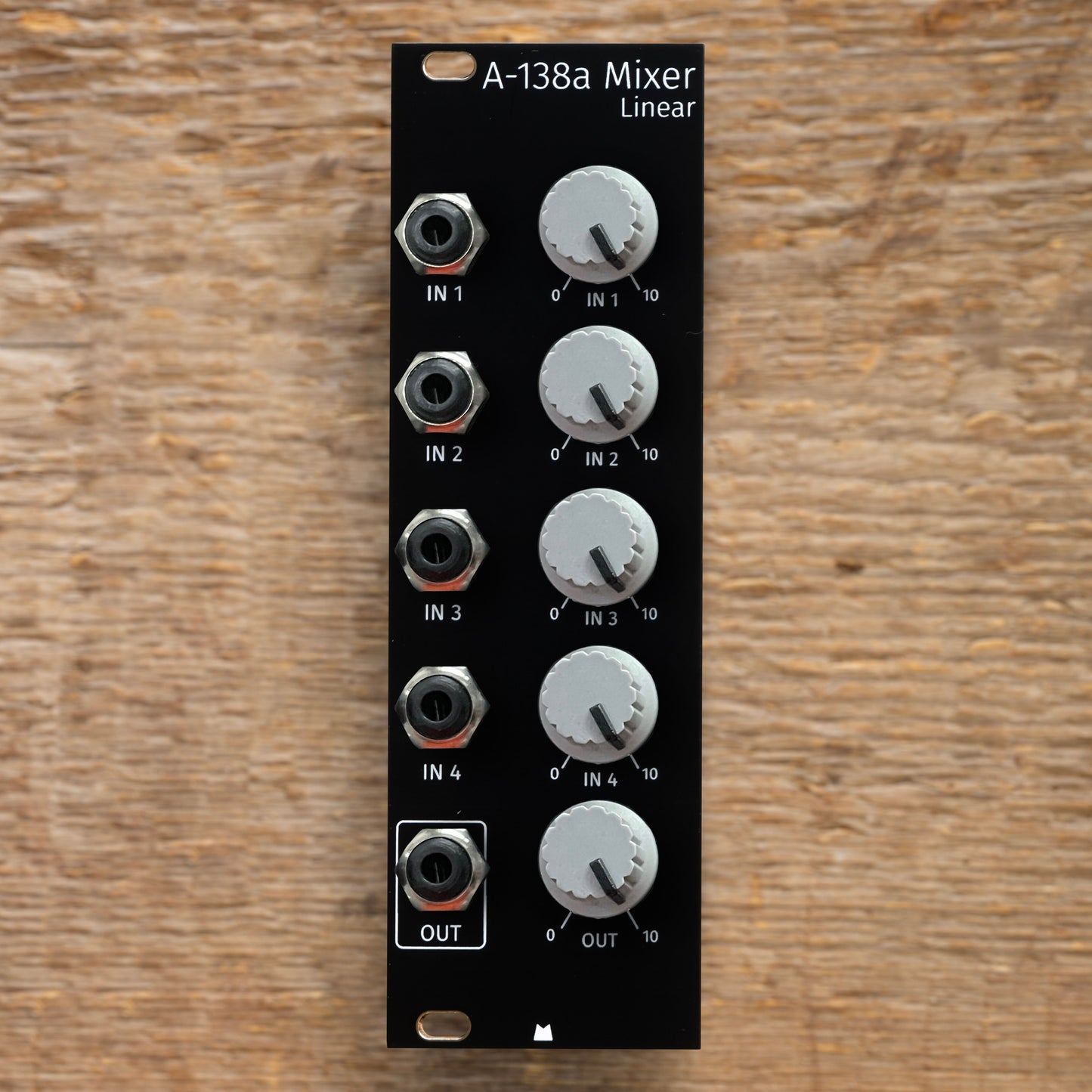 A-138a Mixer (Linear) black panel