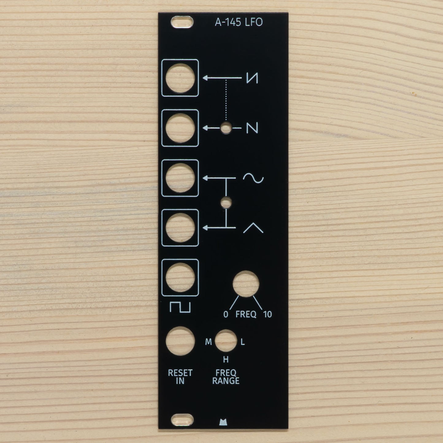 A-145-1 LFO black panel