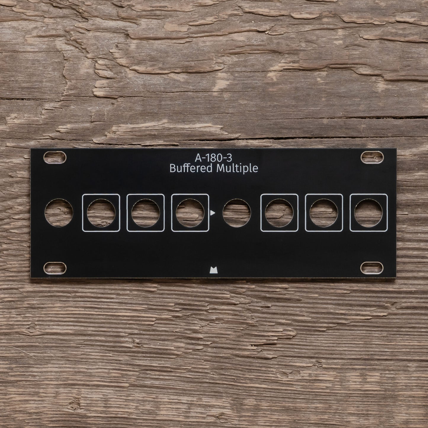 A-180-3 Buffered Multiple - 1U - black panel