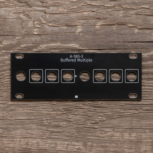 A-180-3 Buffered Multiple - 1U - black panel