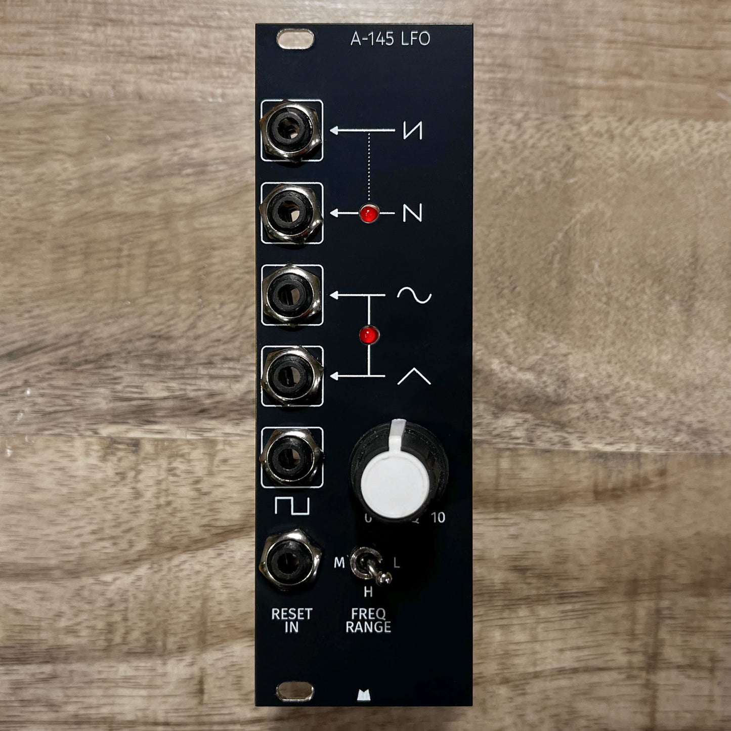 A-145-1 LFO black panel