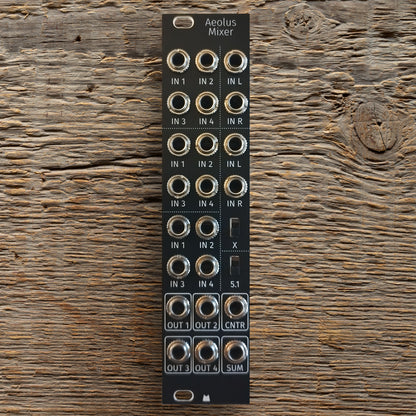 Aeolus Mixer black panel